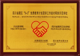 2010年四川省9+3結(jié)對(duì)幫扶示范學(xué)校