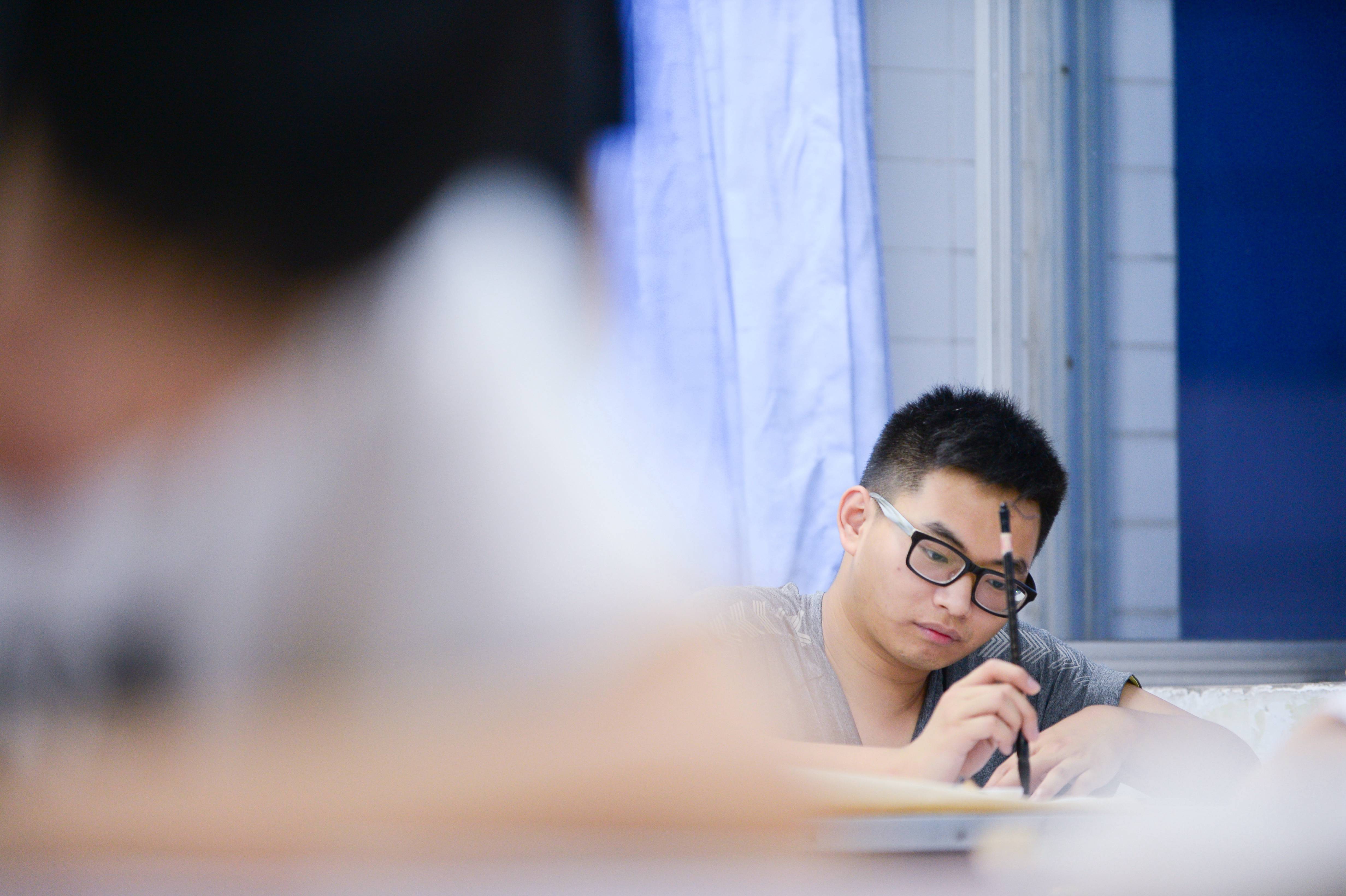 魅力選修課第六期之練書法的孩子們
