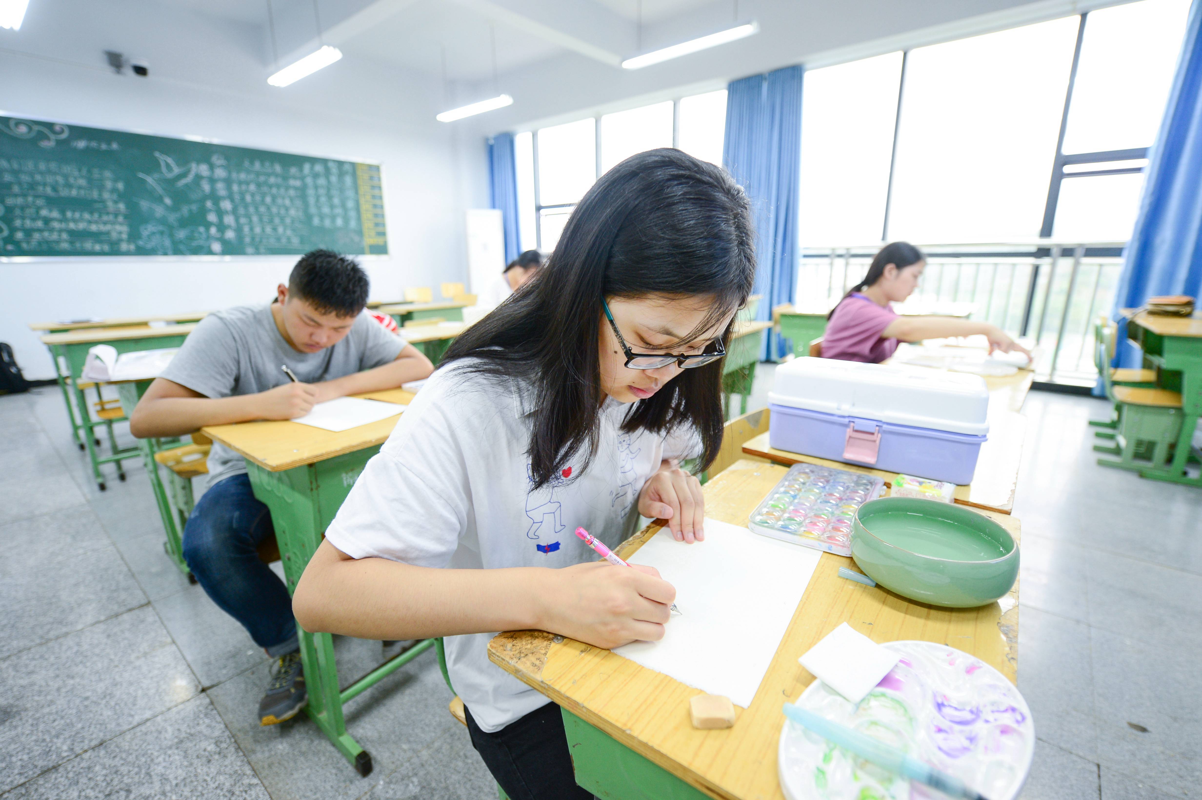 魅力選修課第十一期之水彩課堂上的孩子們