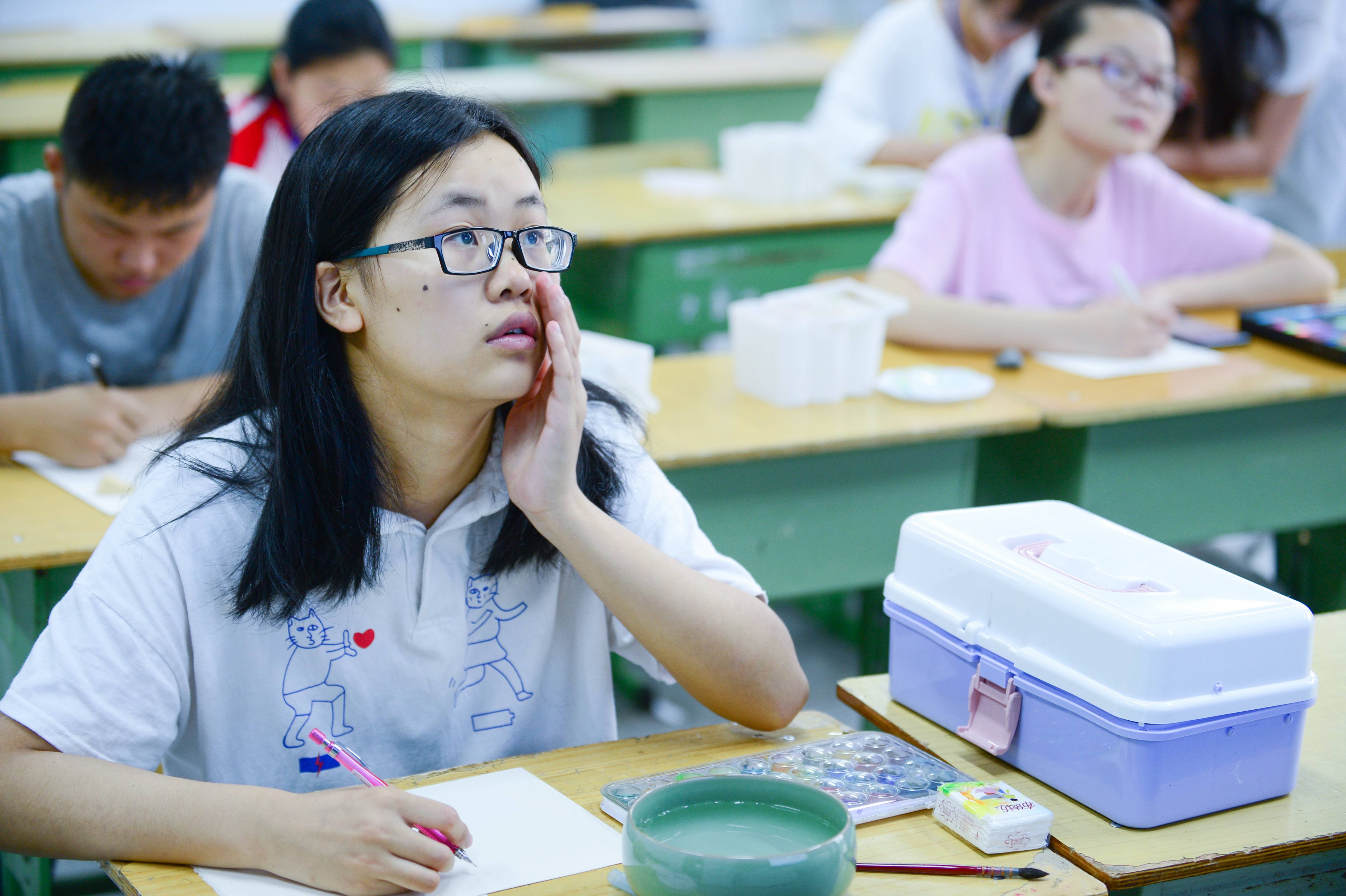 魅力選修課第十一期之水彩課堂上的孩子們